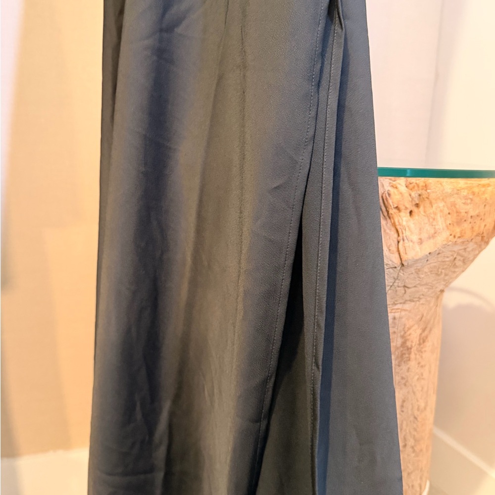 Local European RAW EDGE SATIN CAMI DRESS - Picture 6 of 7